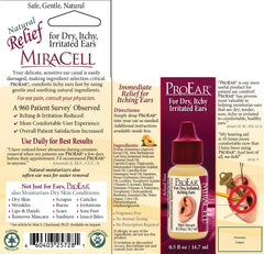 Miracell ProEar-dry-ears-soothing formula softens dryness with plant oils