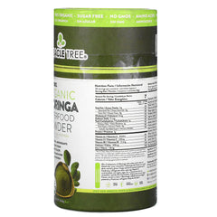 8 oz Miracle Tree Moringa powder packaging and label