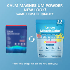 Single MiracleCalm powder sachet for on the go