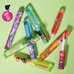 Miraculous lip gloss blueberry flavor adds cool sparkle and lasting gloss.