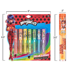Miraculous lip gloss grape flavor offers rich color and smooth feel.
