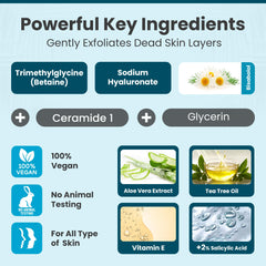 Applying Miratiful Urea Cream on heels to soften rough skin.