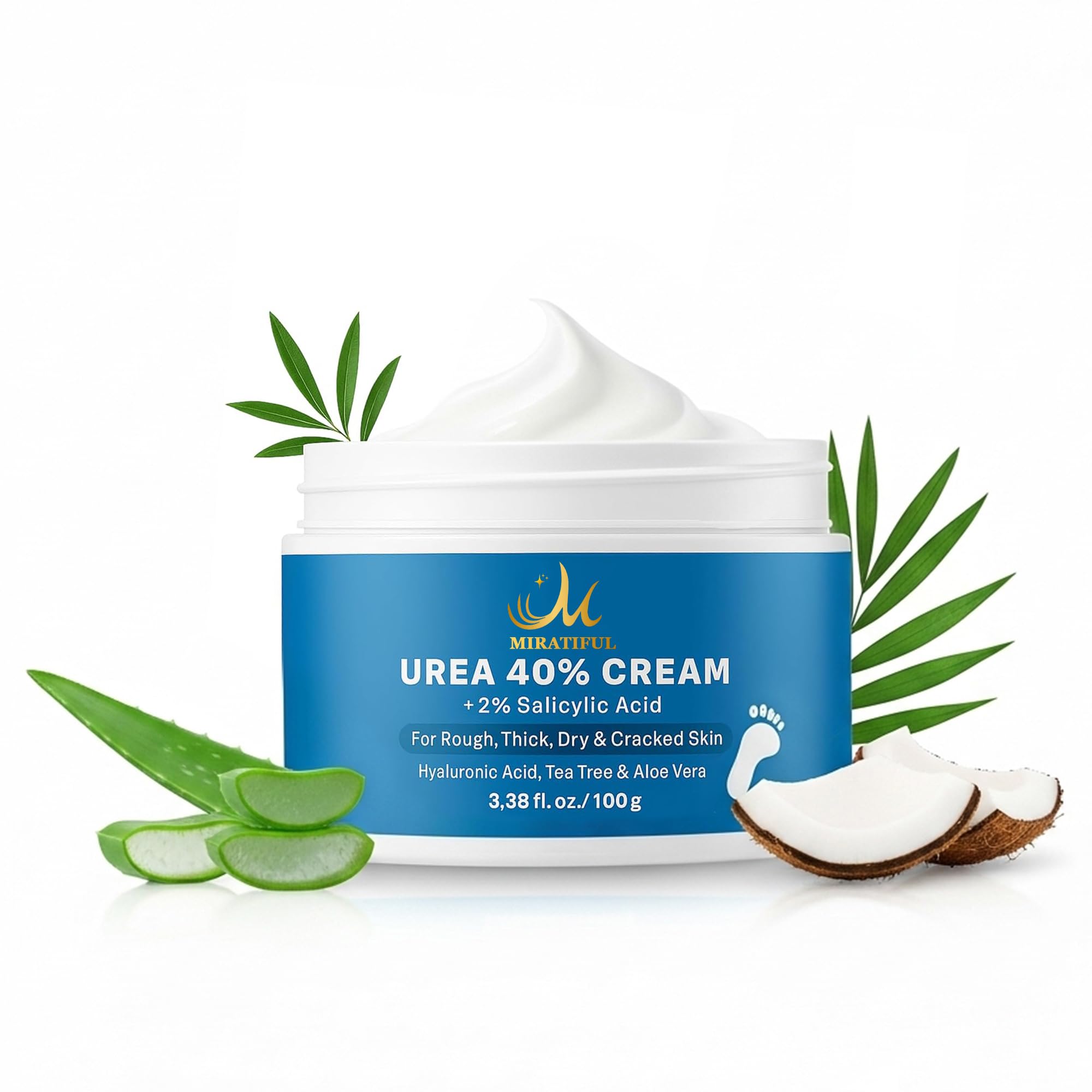 Miratiful smooth skin after use for everyday feet care.