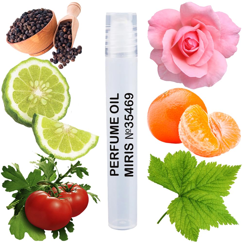 MIRIS No. 35469 roll-on perfume oil bottle close-up