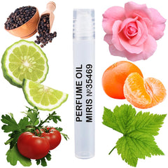 MIRIS No. 35469 roll-on perfume oil bottle close-up