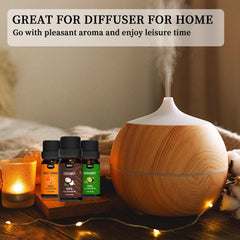 Set of MISIJI essential oils for diffuser, candle and soap making