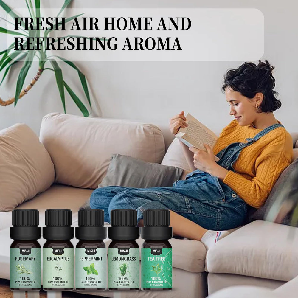Essential oil set suitable for laundry, candles, and soap making