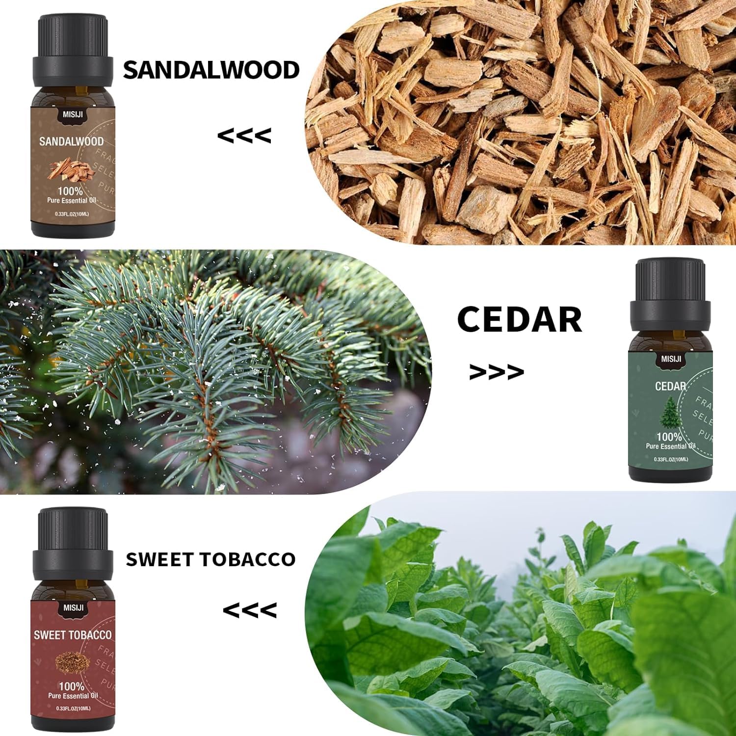Diffuser releasing aroma with MISIJI essential oils