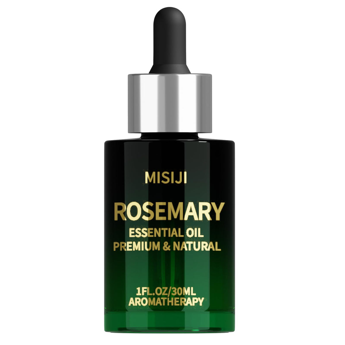 MISIJI Rosemary Essential Oil bottle 1 oz with dropper