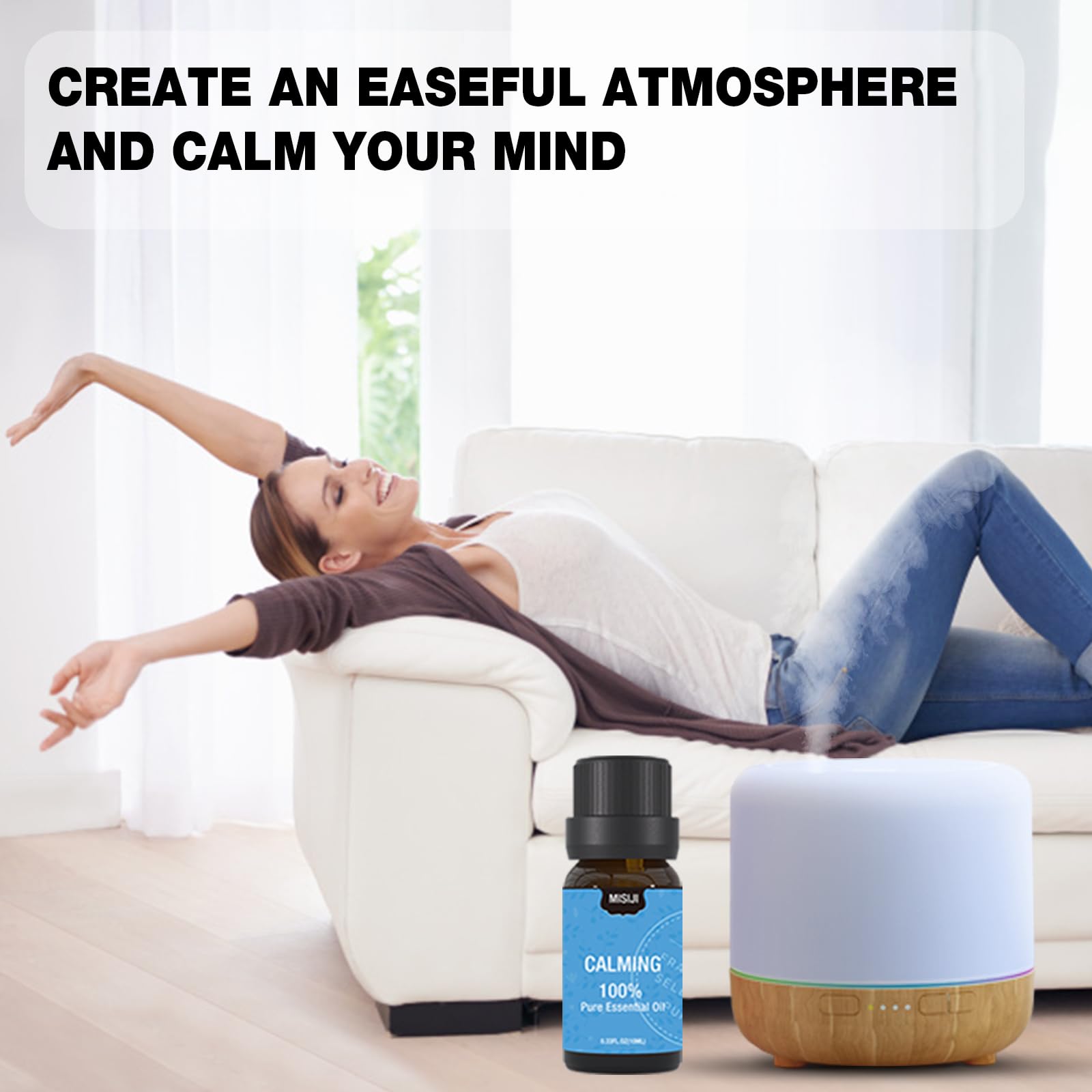 MISIJI essential oils for skincare, diffusers, and home use