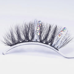 Miss Kiss soft cotton band lashes provide comfortable wear for long beauty routines.
