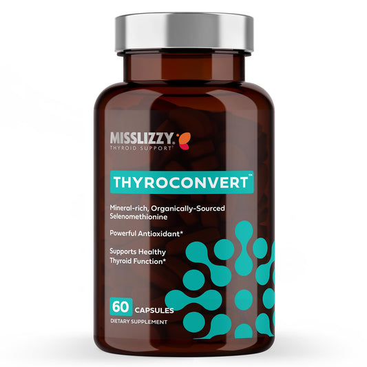 Miss Lizzy ThyroConvert bottle – Organic Selenomethionine, 60 capsules