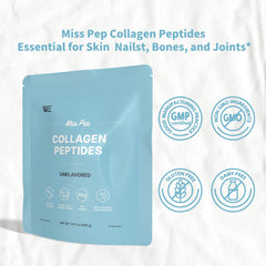 Ingredient panel highlighting Type I & III collagen