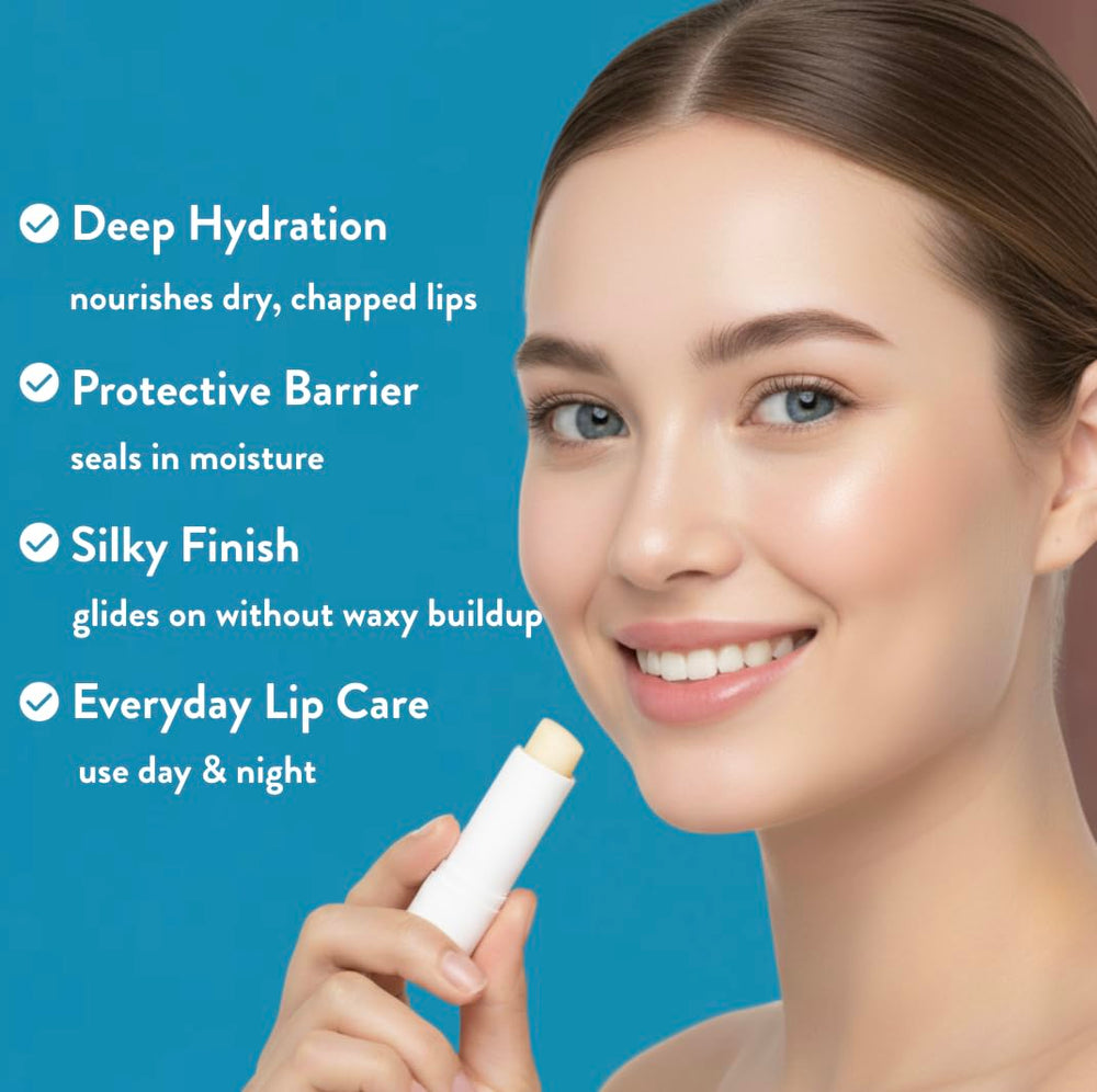 Miss Spa Mint Julep lip balm delivers a cool, silky glide and hydration.