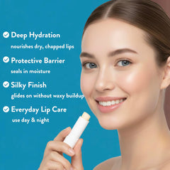 Miss Spa Mint Julep lip balm delivers a cool, silky glide and hydration.