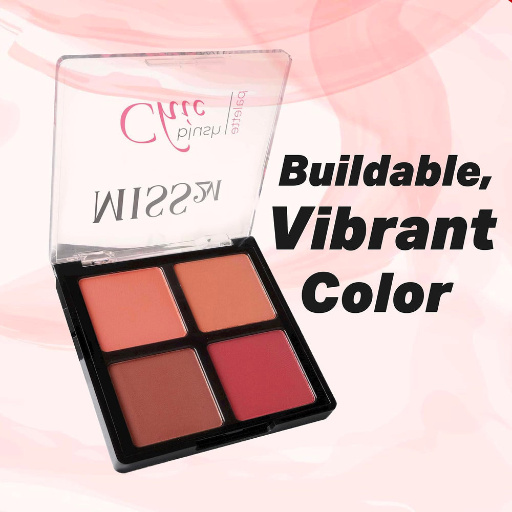 MISS2M Delicate Rose compact with oil-control satin finish reducing shine