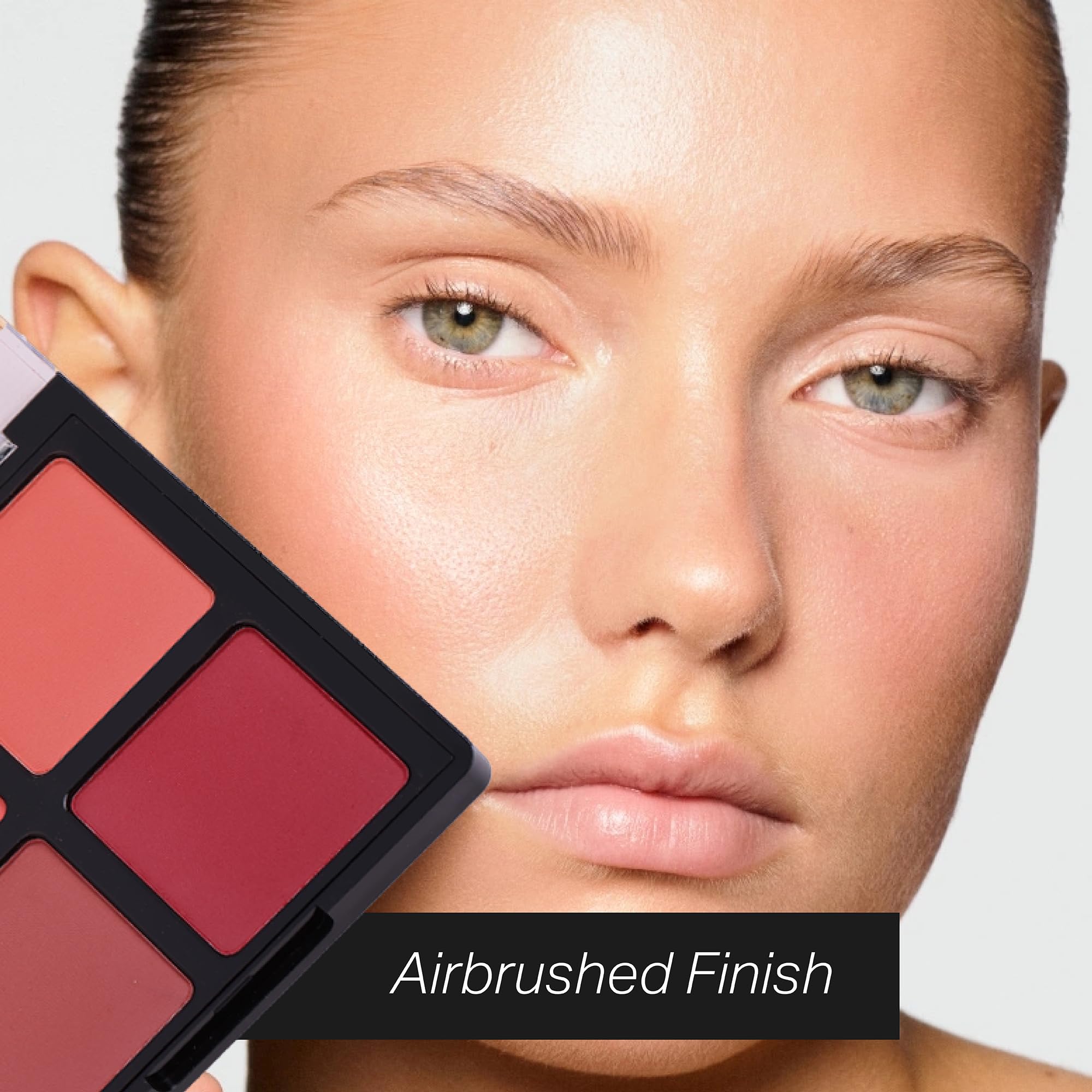 MISS2M Soft satin finish applies evenly and controls shine on the skin.