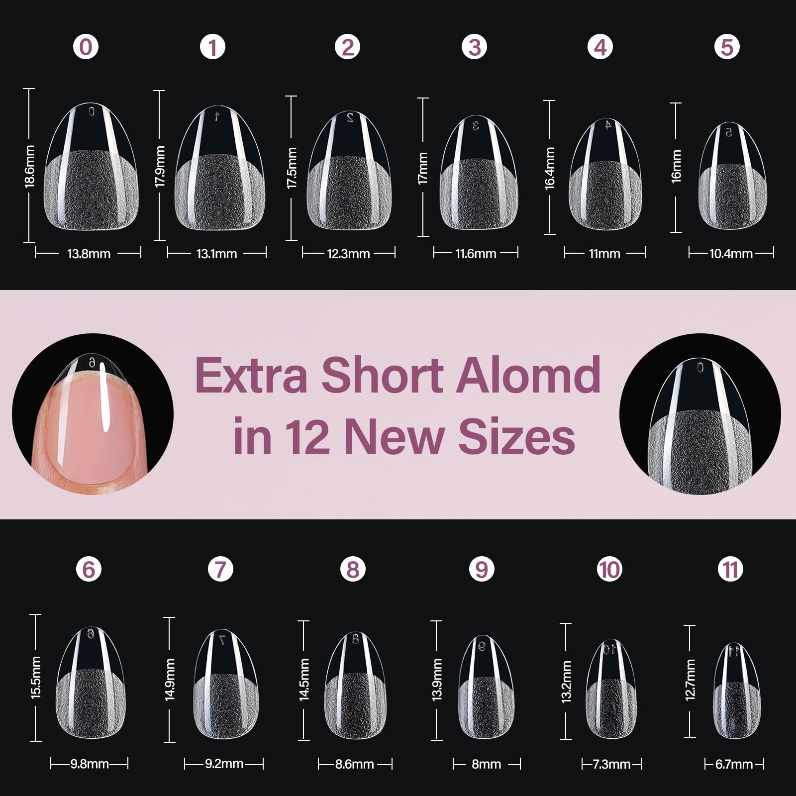 Misssix long-wear gel tips lasting over three weeks