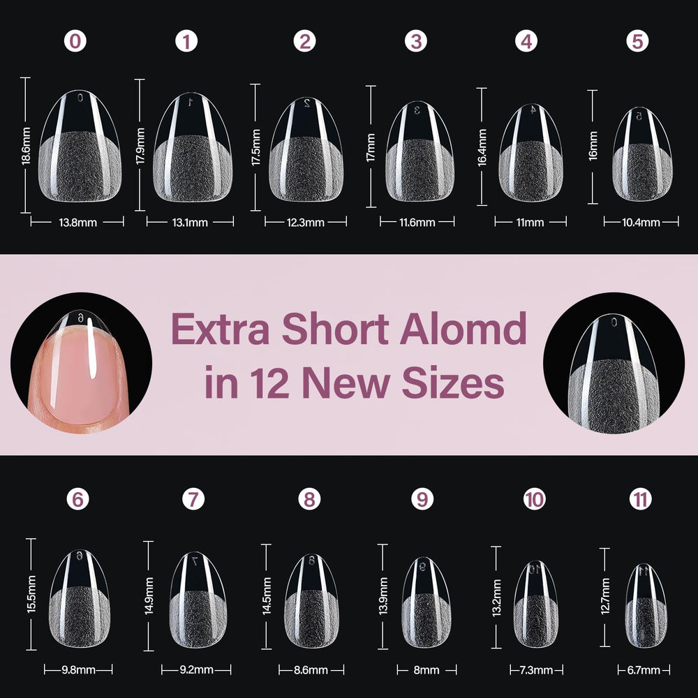 Misssix long-wear gel tips lasting over three weeks