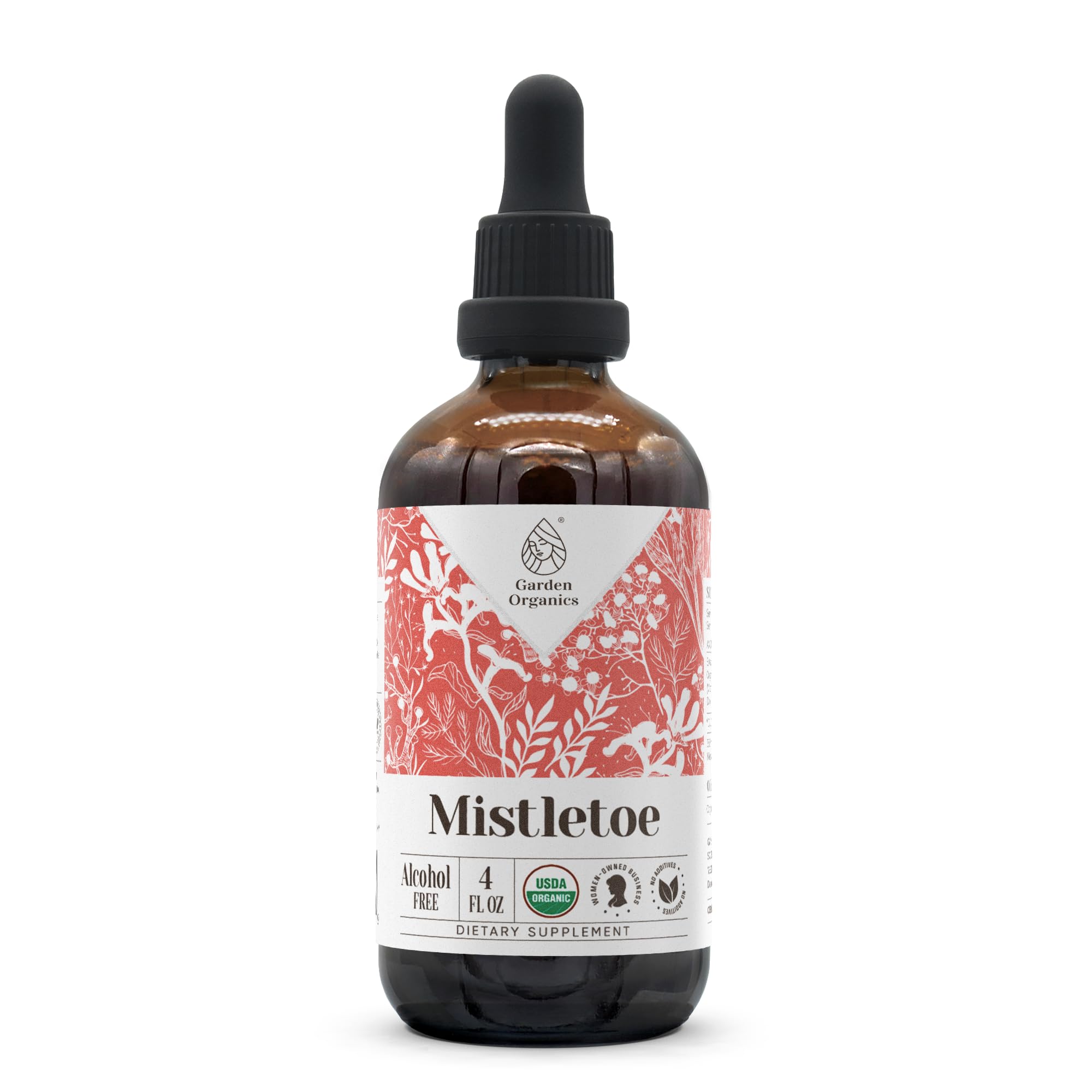 Mistletoe Organic Alcohol-Free Extract bottle - front view