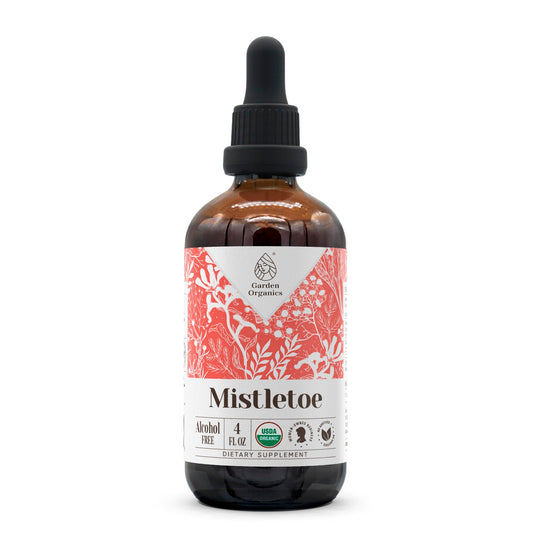 Mistletoe Organic Alcohol-Free Extract bottle - front view