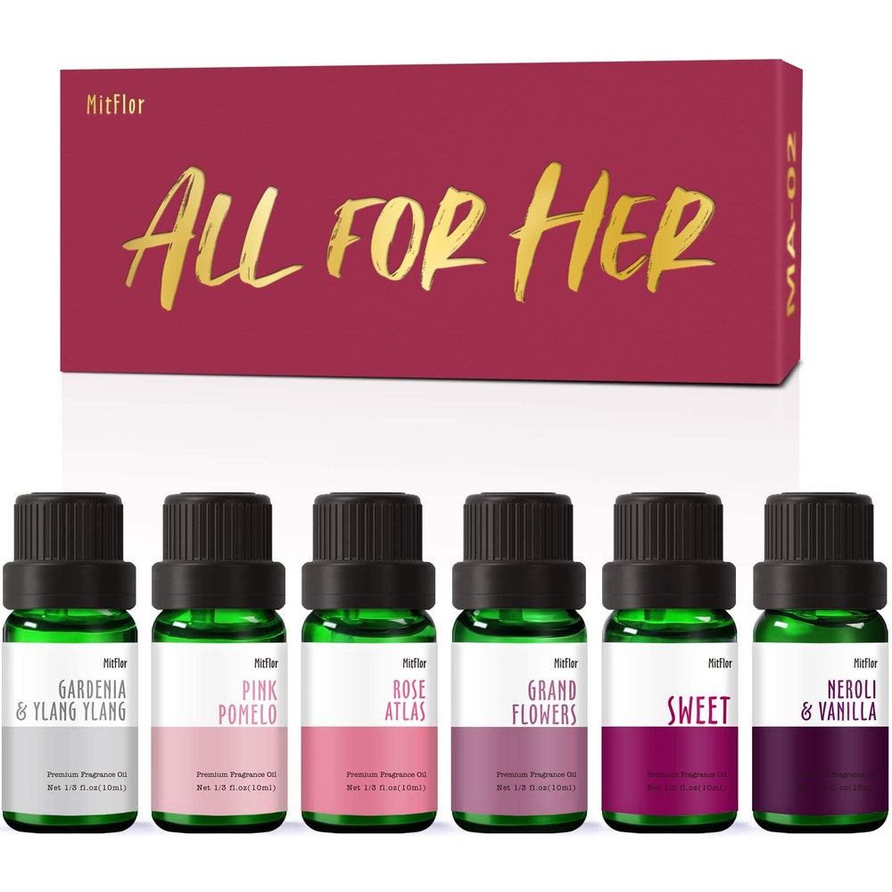 MitFlor All for Her Gardenia & Ylang Ylang bottle for diffuser aromatherapy