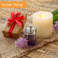 MitFlor oil used in handcrafted soap with apple slices to show fragrance integration
