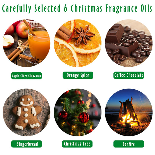 Bonfire 10 ml fragrance oil bottle from MitFlor Christmas set