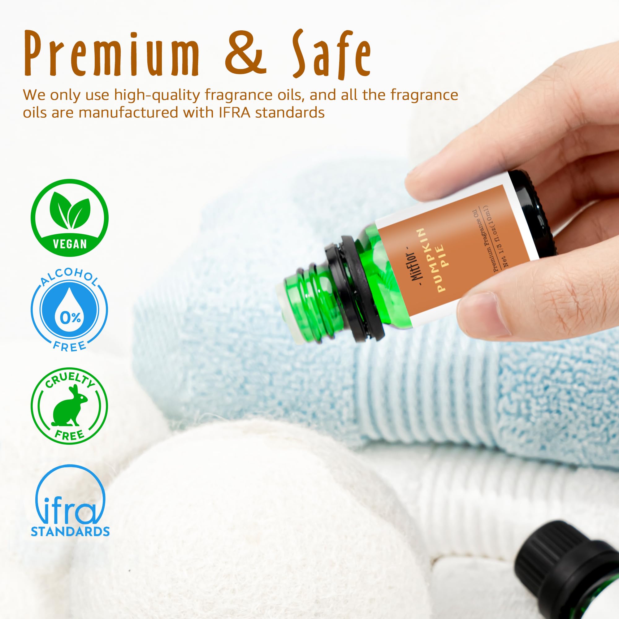 Pumpkin Pie fragrance oil bottle 10ml