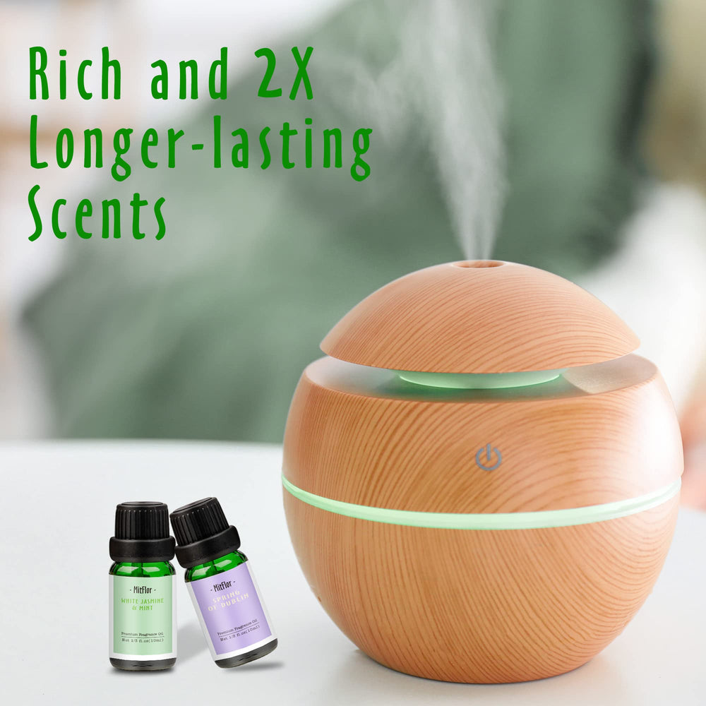 White Jasmine & Mint fragrance oil bottle
