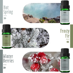UV protected glass bottle with dropper for MitFlor winter oils