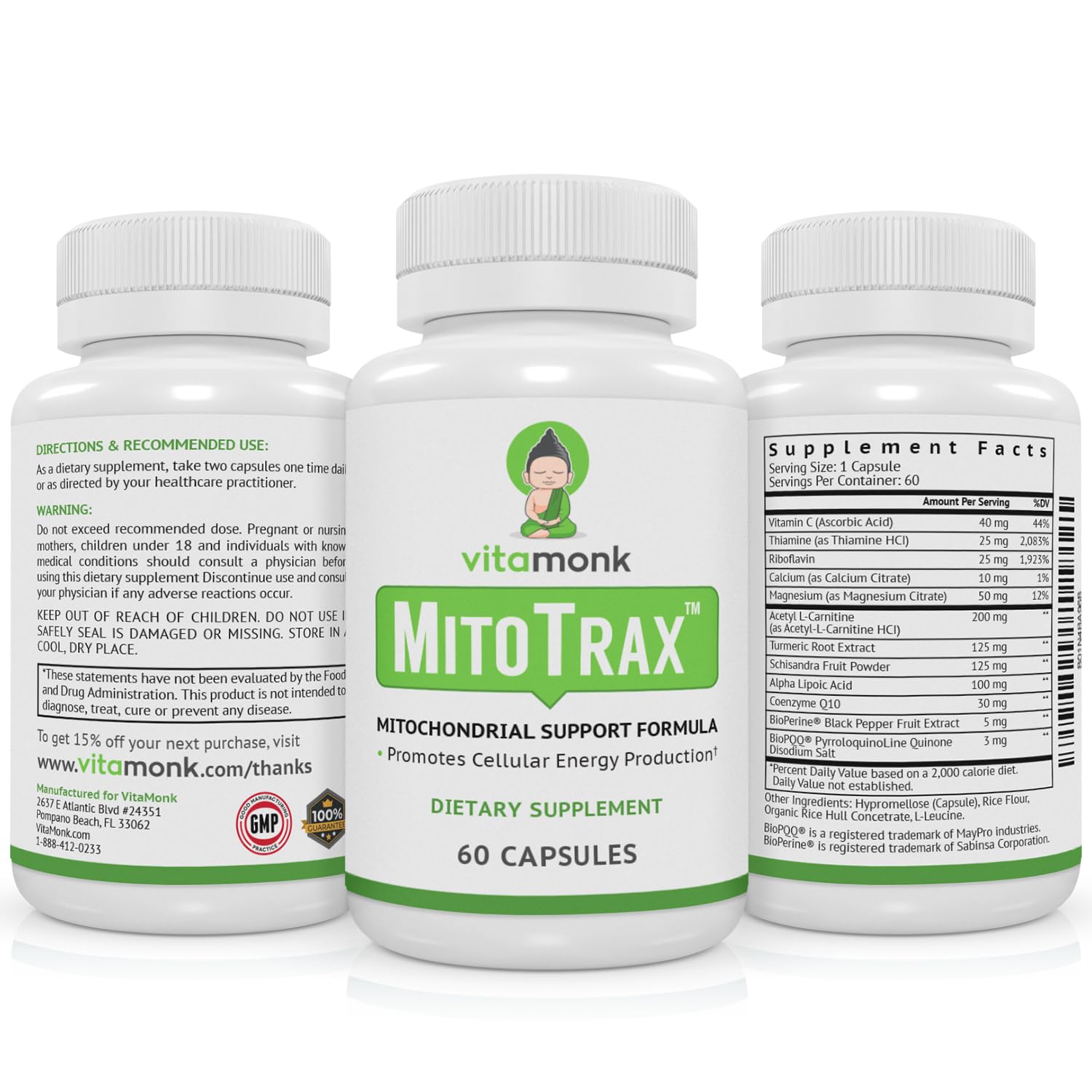 Healthy lifestyle with MitoTrax supplement