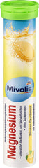 Close-up of blister packs for Mivolis magnesium effervescent tablets