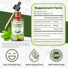 Packaging box for MiW Piw Soursop Liquid Drops