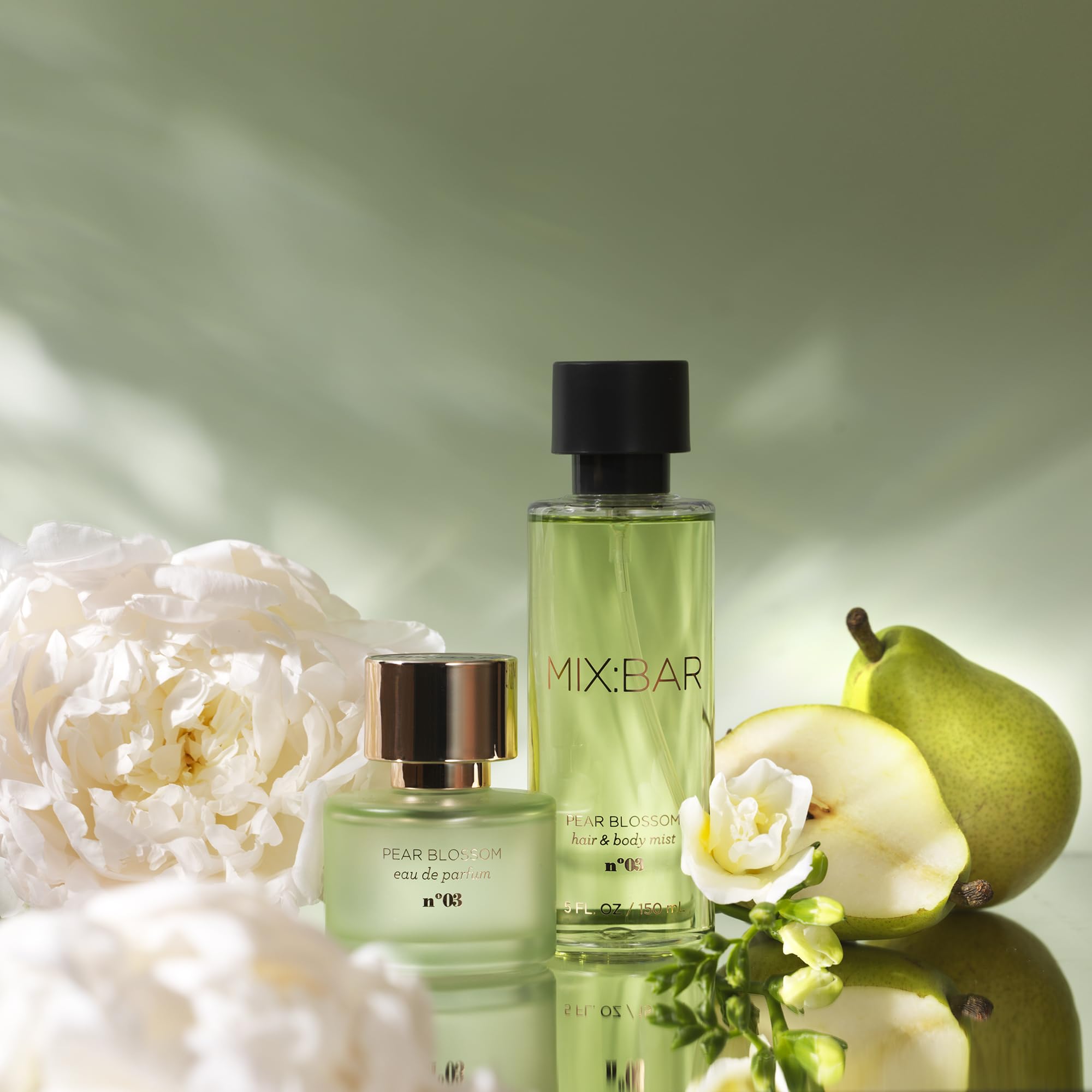 MIX:BAR Pear Blossom 5oz packaging ideal for travel and gifting.