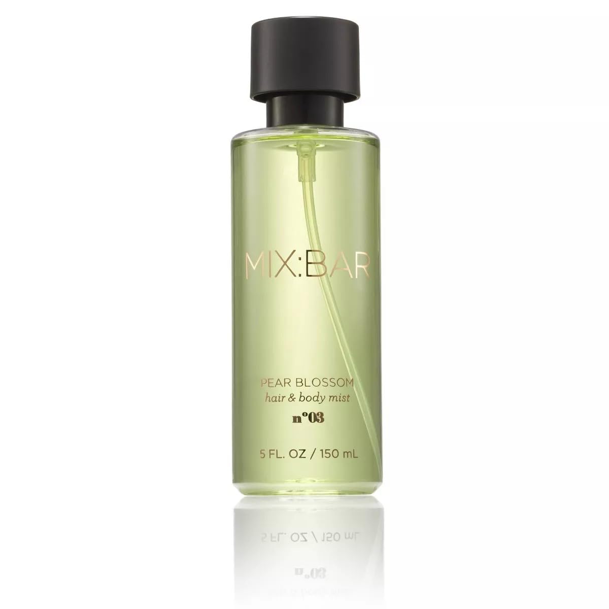 MIX:BAR Pear Blossom bottle top, delivering a refreshing everyday aroma for quick refresh.