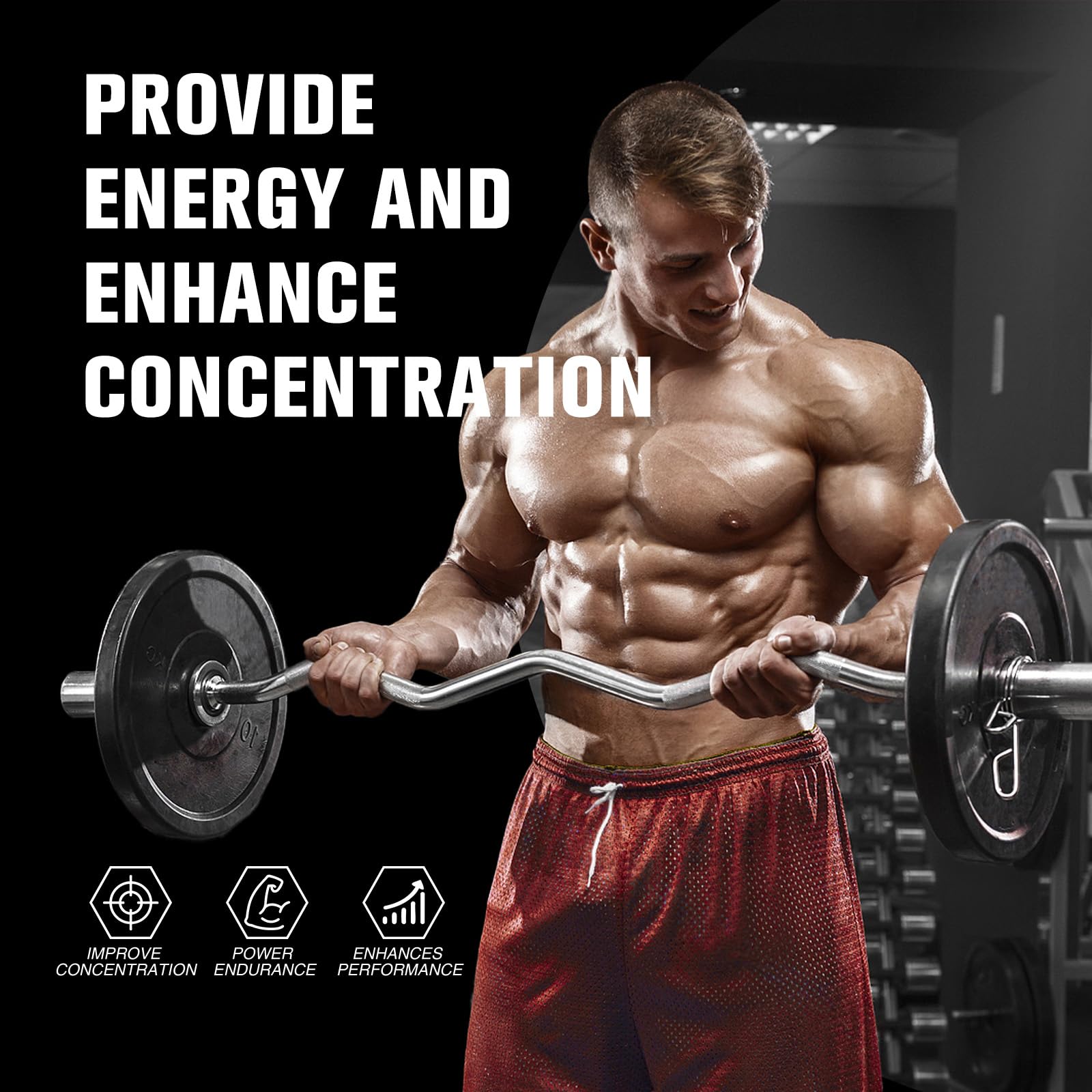 Mixed Berry flavor chewable creatine gummies