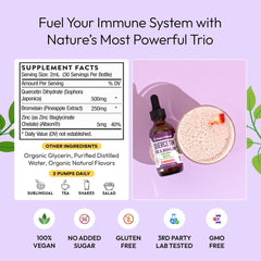 Mixed berry flavor liquid drops
