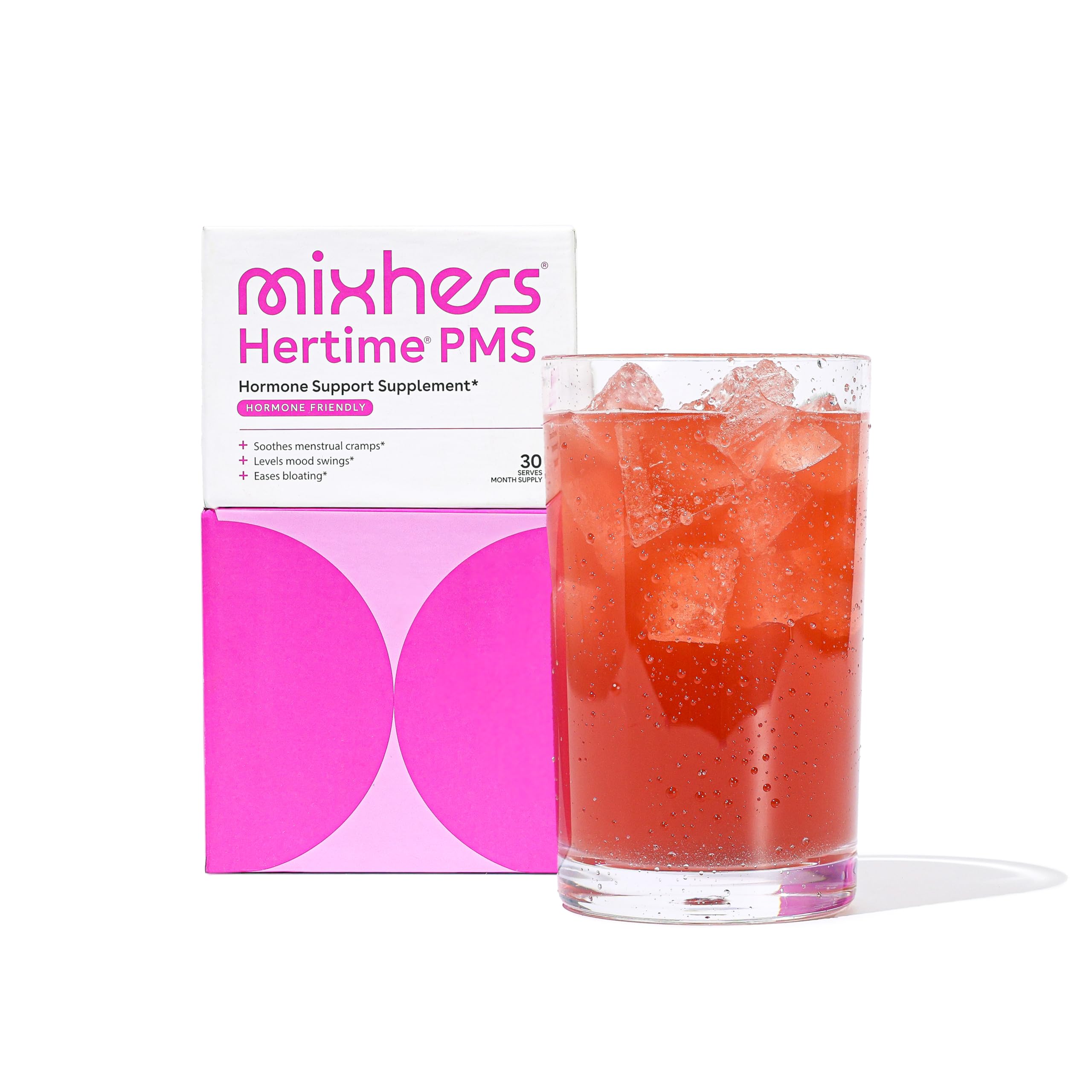 MIXHERS Hertime PMS Raspberry Lemonade drink mix sachet