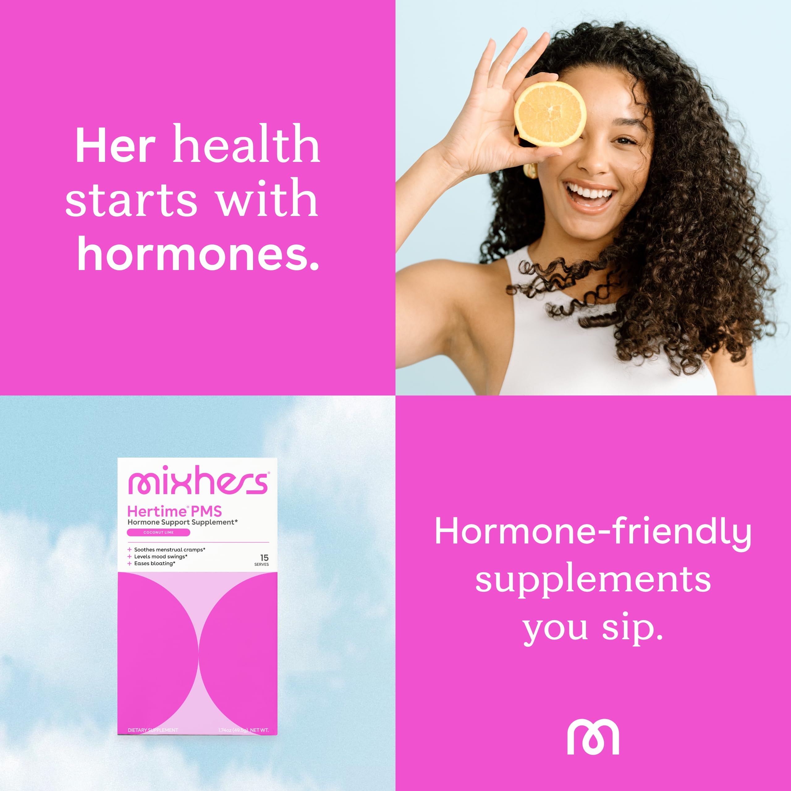 Happy woman representing hormonal balance and wellness