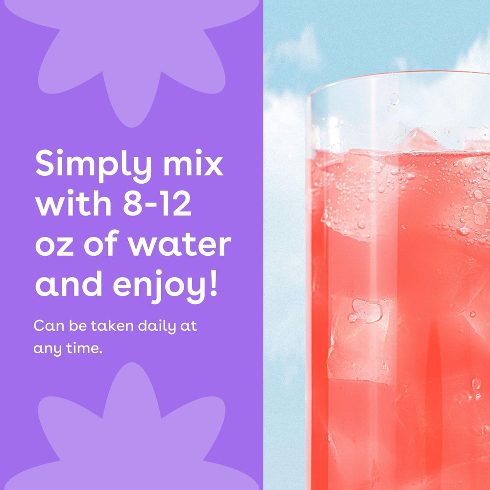 Gluten-free and sugar-free labeling on MIXHERS Prenatal+