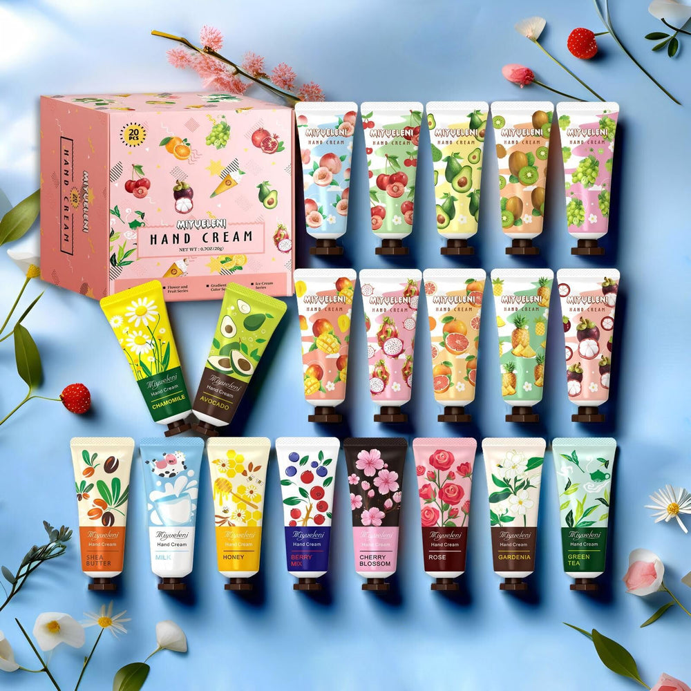 MIYUELENI rose hand cream tube with fast absorbing hydration