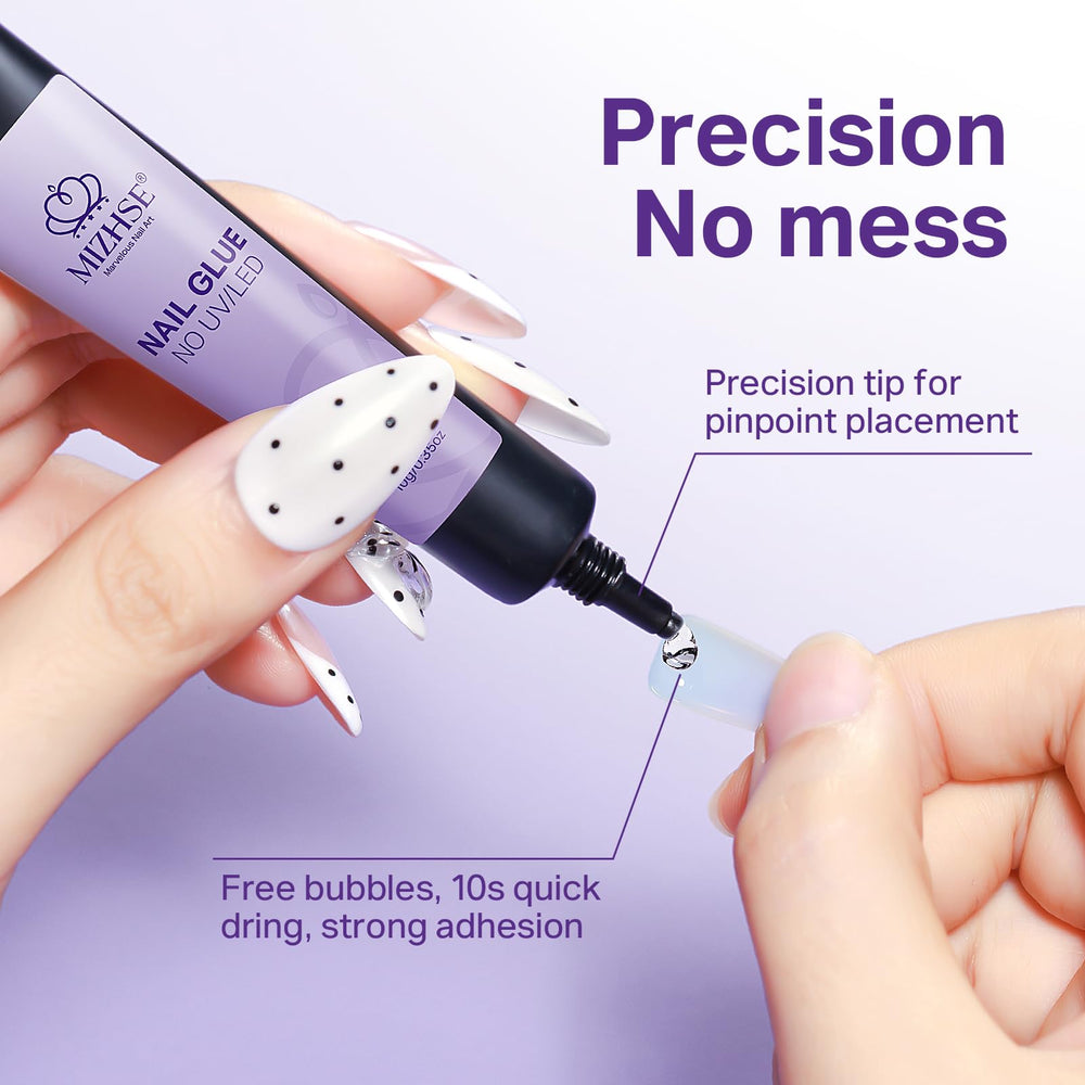 MIZHSE cuticle stick for precise prep and tidy edges