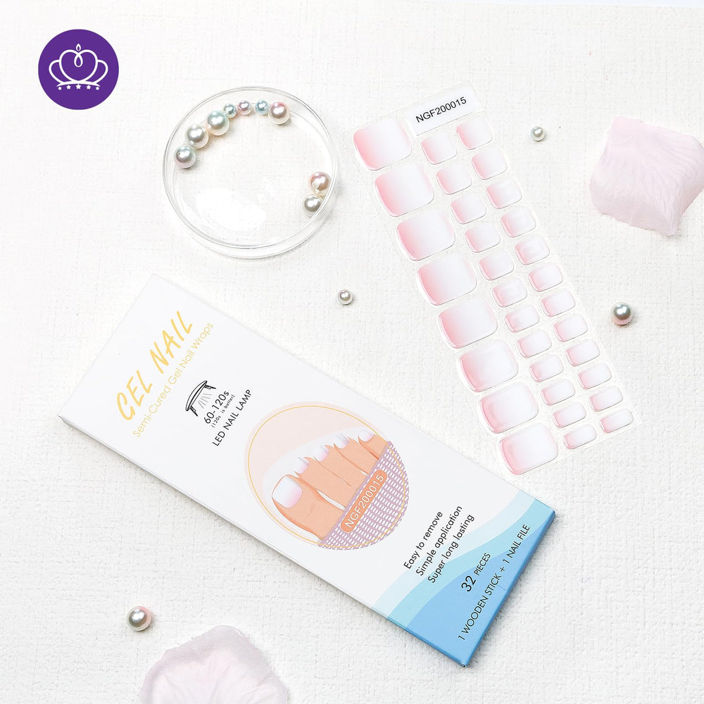 MIZHSE high gloss salon finish enhances toe aesthetics.