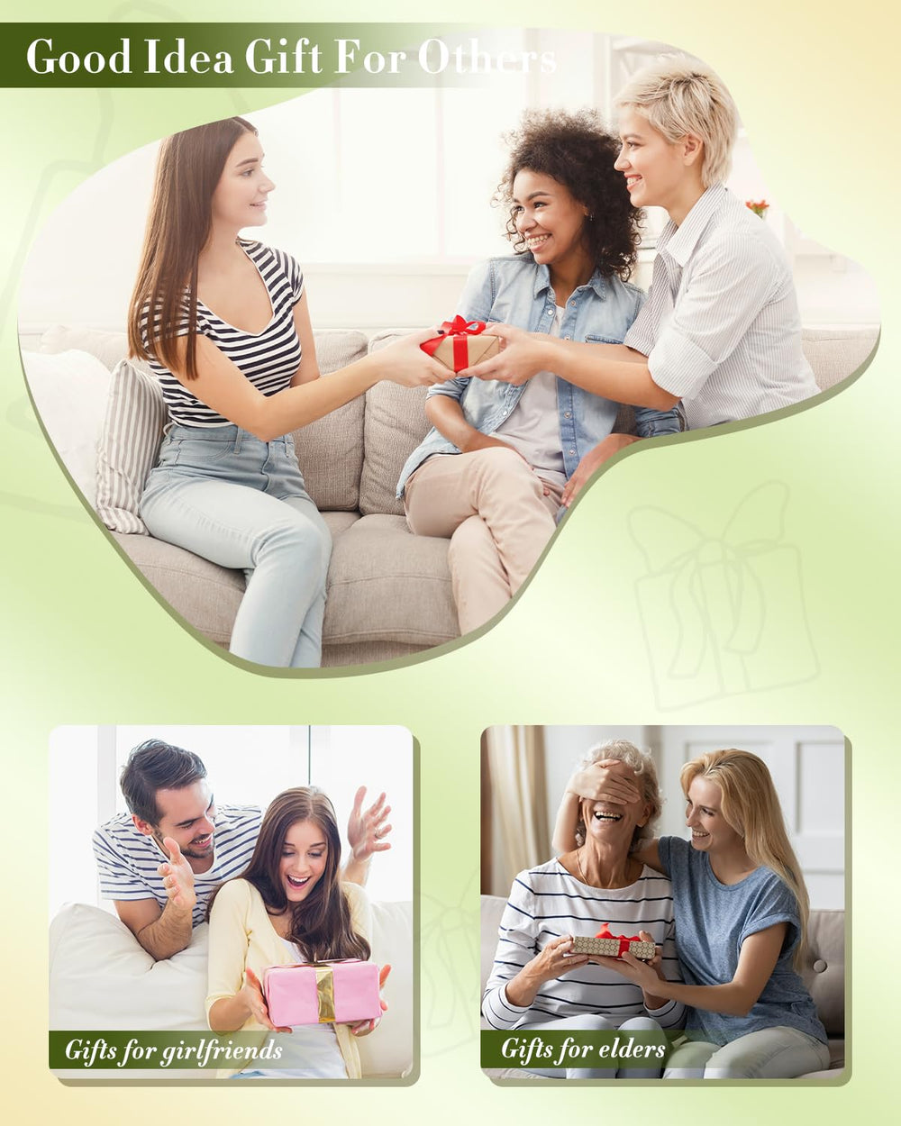 MIZZEO packaging close-up highlighting natural materials and value set