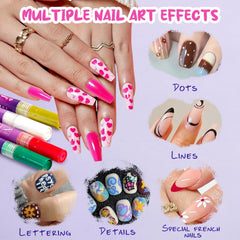 MKNZOME multi-functional nail art tool broadens creative options.