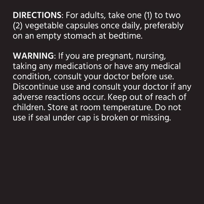 Non-GMO and gluten-free ML Naturals 5-HTP capsules