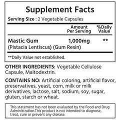 Digestive health benefits of ML Naturals Mastic Gum 1000mg