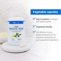 Non-GMO ML Naturals Mastic Gum 1000mg