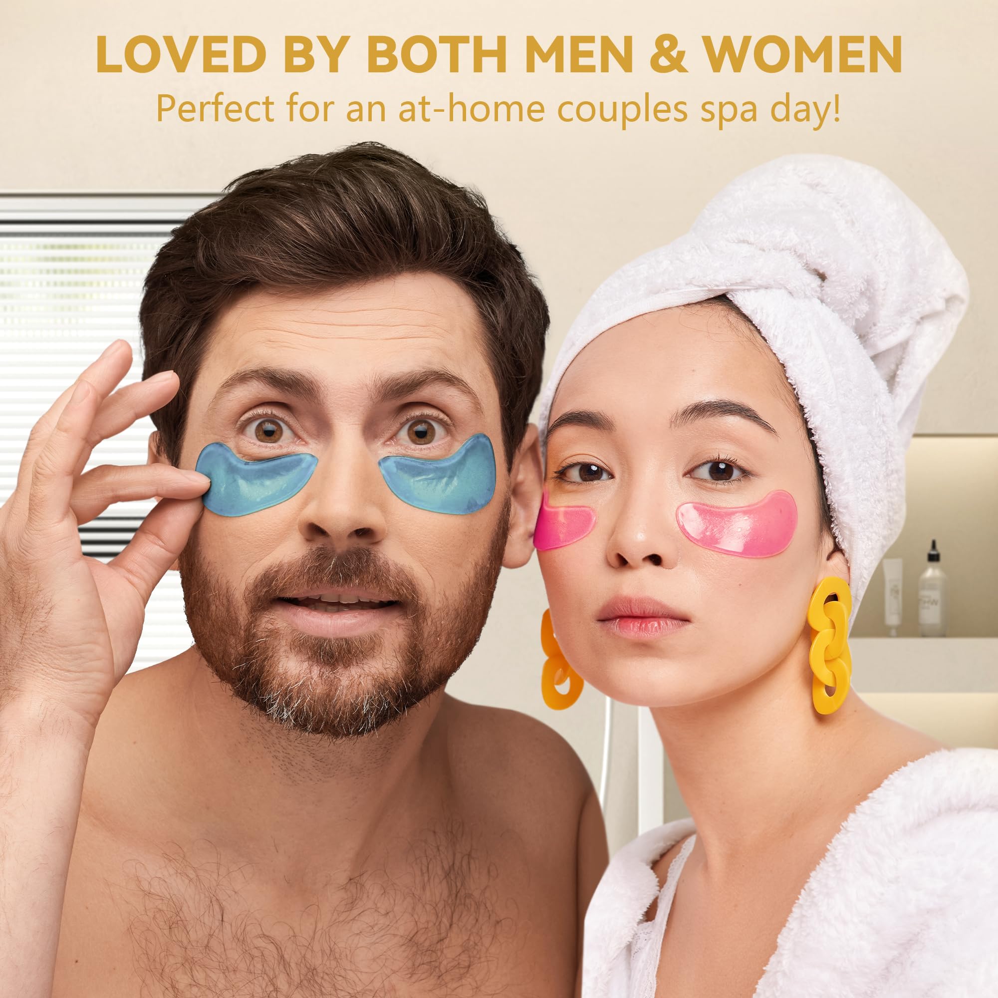 MLDWYH Eye patches placed under eyes, simple use and absorption